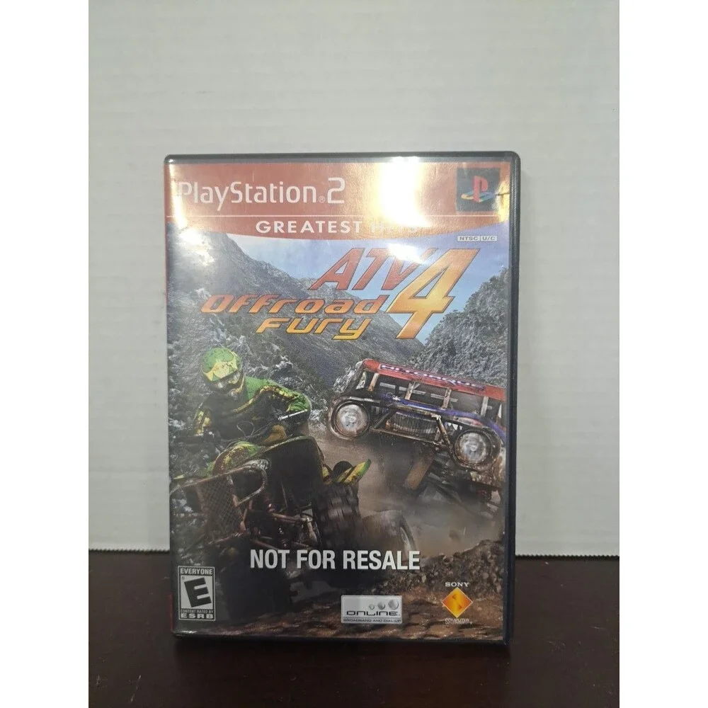 2006 Playststion 2 ATV 4 Offroad Fury Game